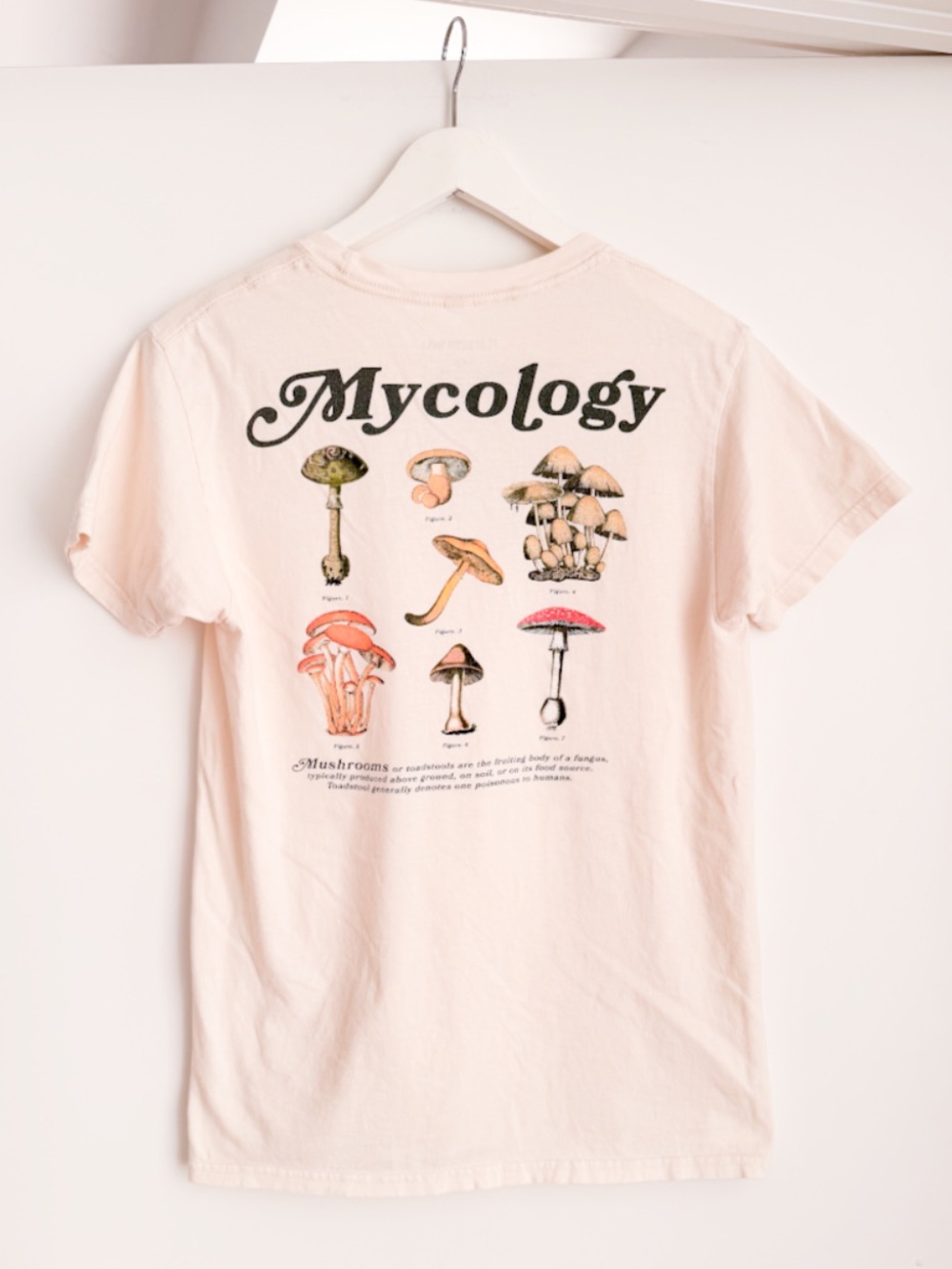 Flatbush Deli Mycology Mushroom Tee S Cream Cottagecore Botanical Naturecore
